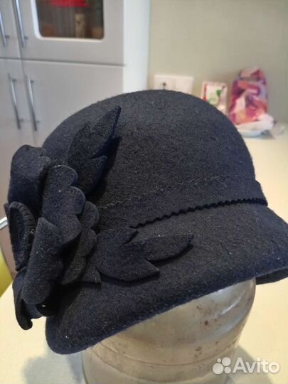 Шляпа фетровая новая