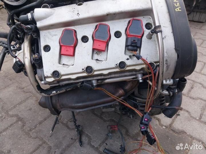 Двигатель, Audi A6 2002