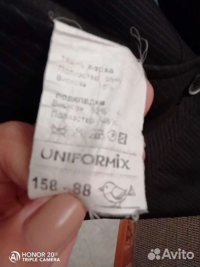 Школьная форма для девочки 158-88