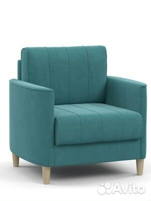 Кресло Лора бирюзовое