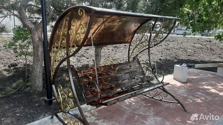 Качели изделия из металла