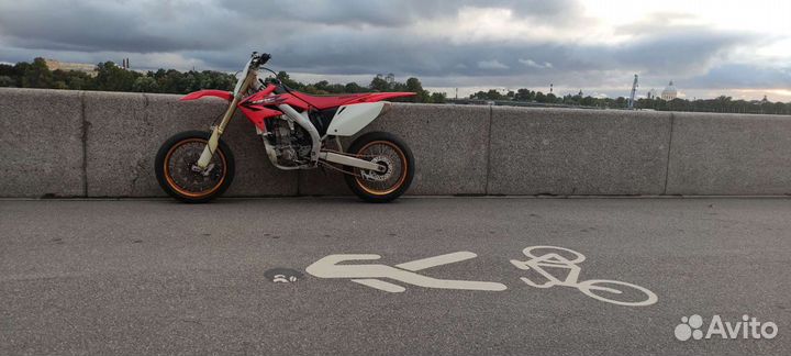 SuperMoto Honda crf450r 2006 год