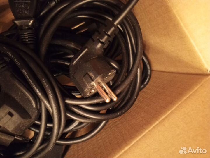 Кабель питания Евро 3 pin - C13, 1.8 м, 10А