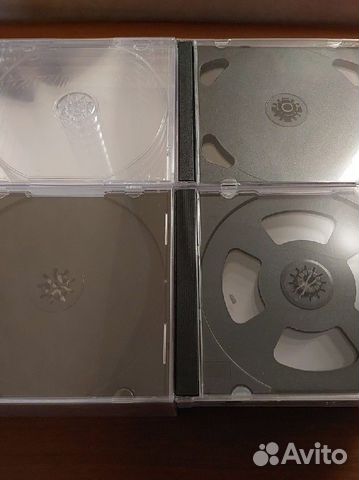Коробка CD-BOX jewel (одинарный-прозрачный-черный) объявление продам