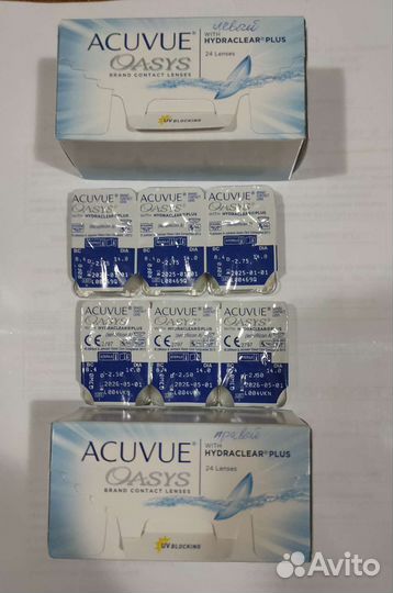 Линзы контактные acuvue oasys двухнедельные
