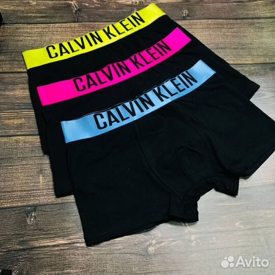 Мужские трусы боксеры calvin klein