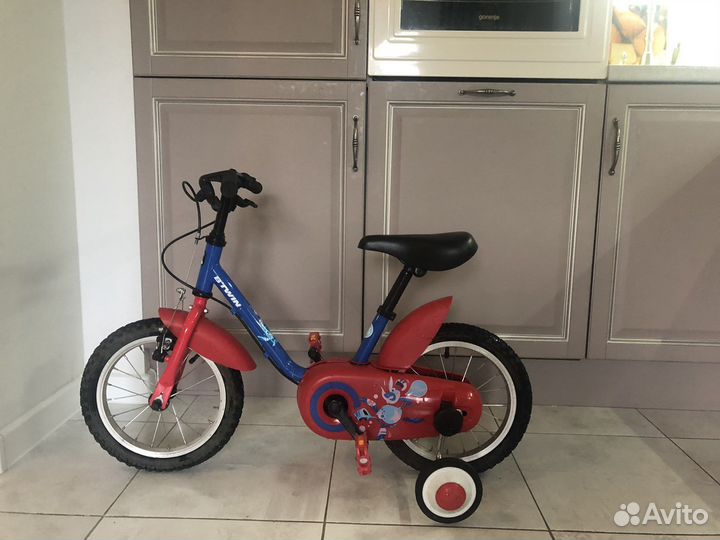 Велосипед детский 4 колесный btwin