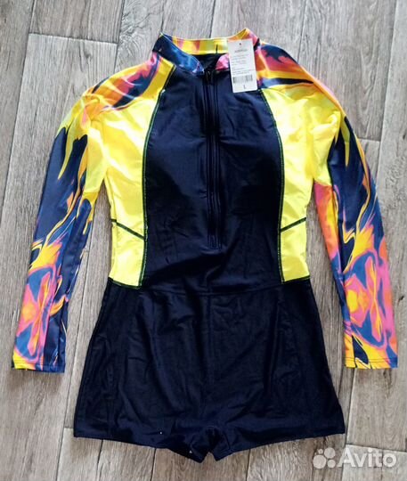 Купальник женский слитный новый, размер L (46-48)