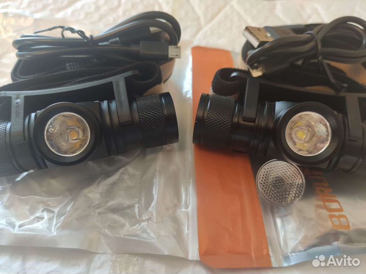 Налобный фонарик Boruit D10 (нов.)
