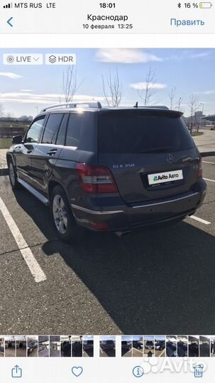 Mercedes-Benz GLK-класс 3.5 AT, 2008, битый, 188 000 км