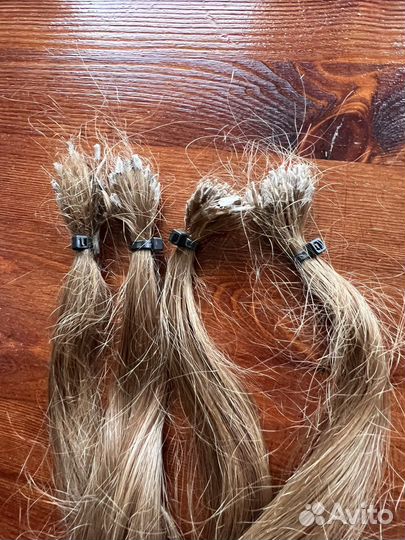 Детские некрашеные волосы