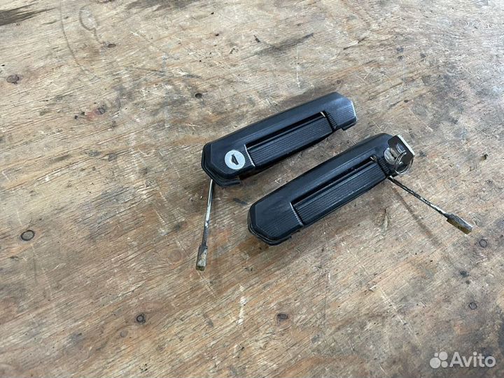 Ручки дверей Нива Урбан 21214 Черные металл Бронто