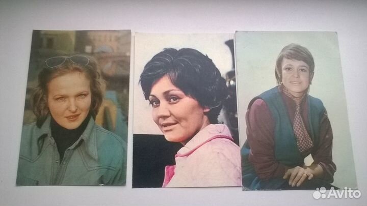 Фотографии артистов кино и эстрады СССР