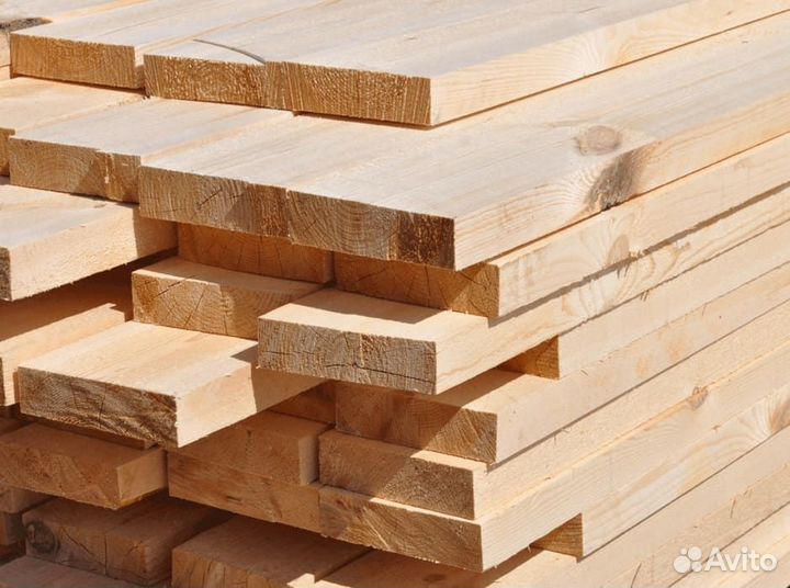 Сухая доска 40х100х6000