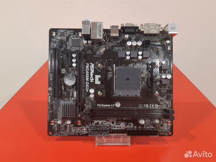 Материнская плата FM2+ FM2 ASRock FM2A68M-DG3+