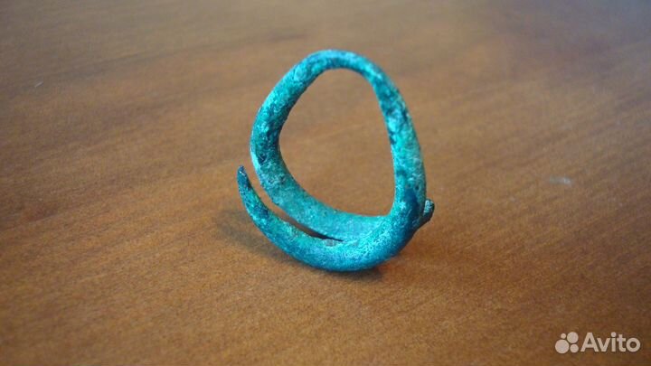 Серьга-височник 1, Скифы. Кобань, антика