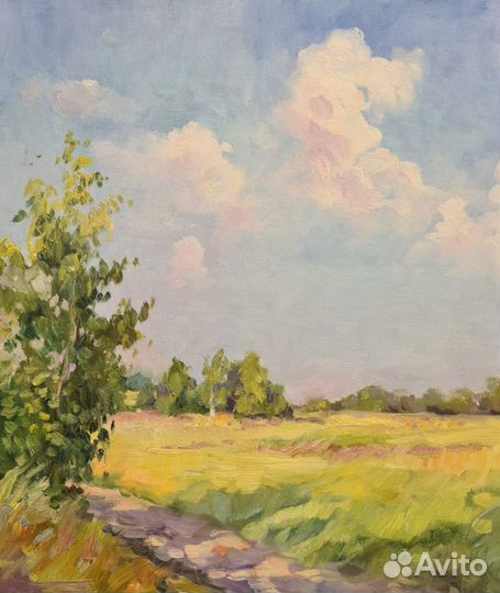 Картина маслом на холсте 35 х 40 