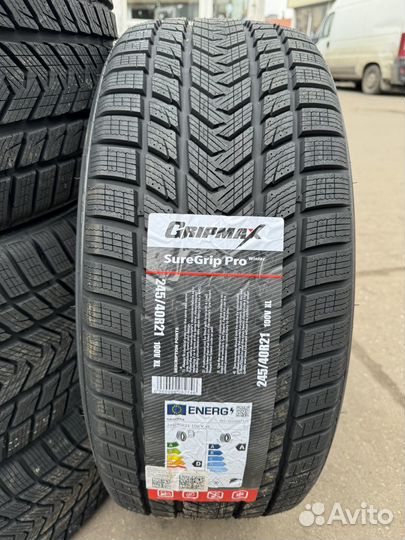 Gripmax SureGrip Pro Winter 245/40 R21 и 275/35 R21 100V