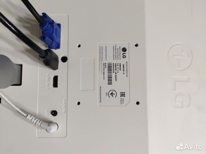 Монитор LG 24MK600M-W