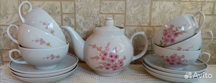 Чайный сервиз Дулево на 6 персон