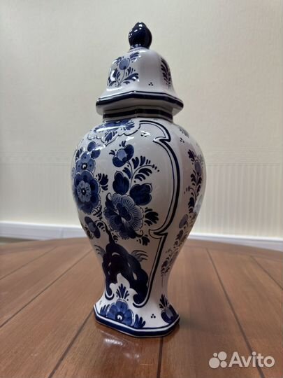 Имбирная ваза Gilde original delft handgemalt