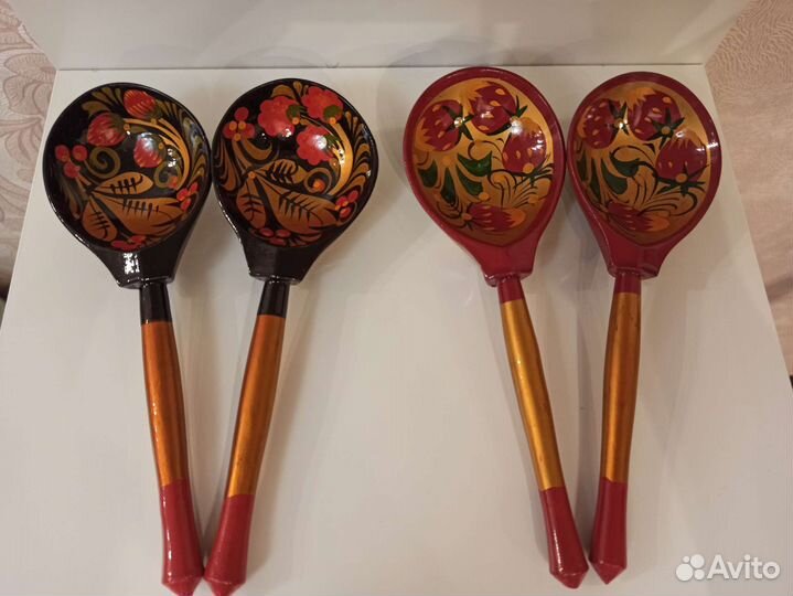 Деревянные ложки расписные