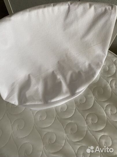 Матрас в круглую кроватку