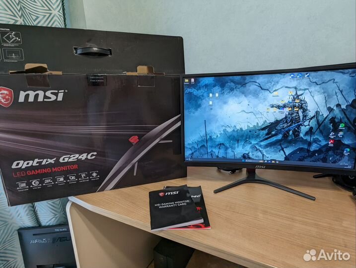 Монитор msi optix g24c