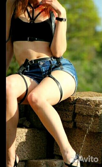 Портупея и гартеры кожа