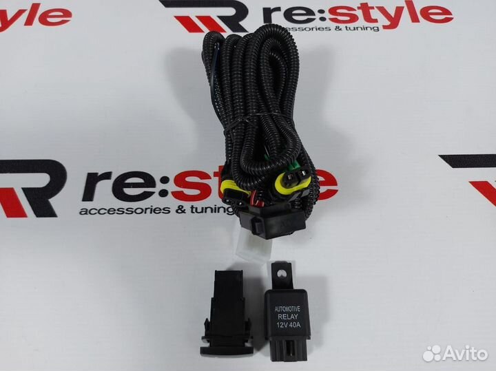 Проводка для туманок с кнопкой Toyota H2310