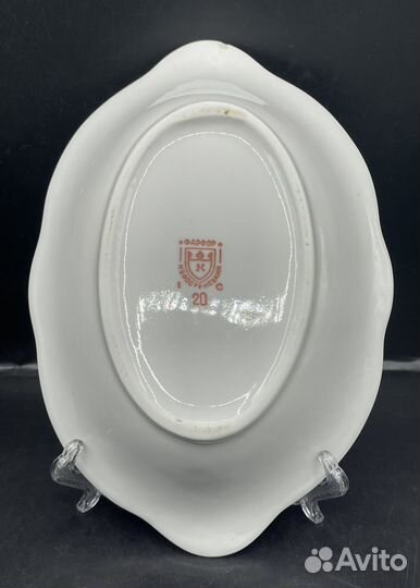 Блюда Коростень Посуда Фарфор Перламутр СССР