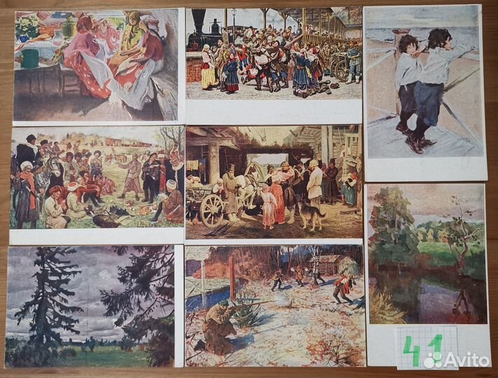 Почтовые карточки 30-е года/ Post Card Открытки