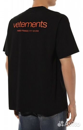 Мужская футболка vetements (Арт.29873)