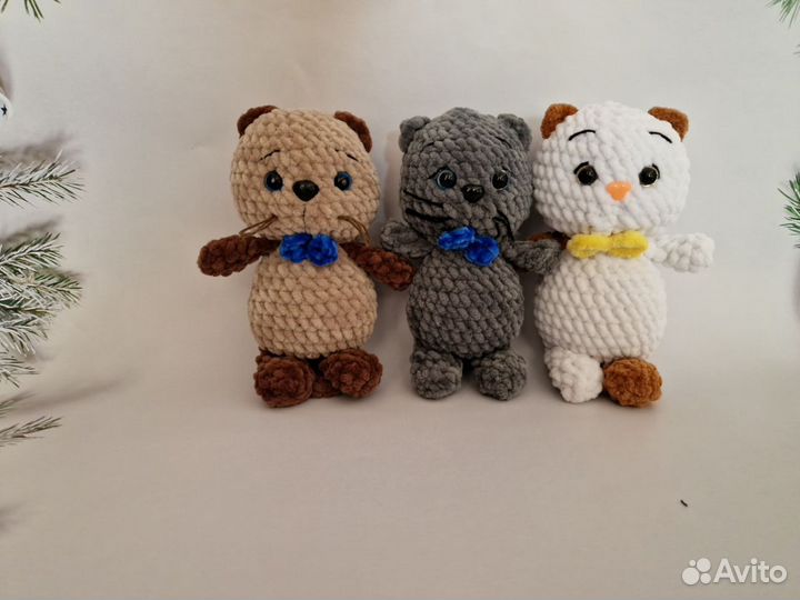 Вязанные игрушки ручной работы