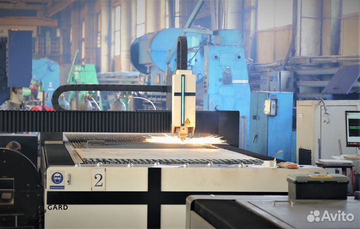 Лазерная резка листов и труб, покраска металла