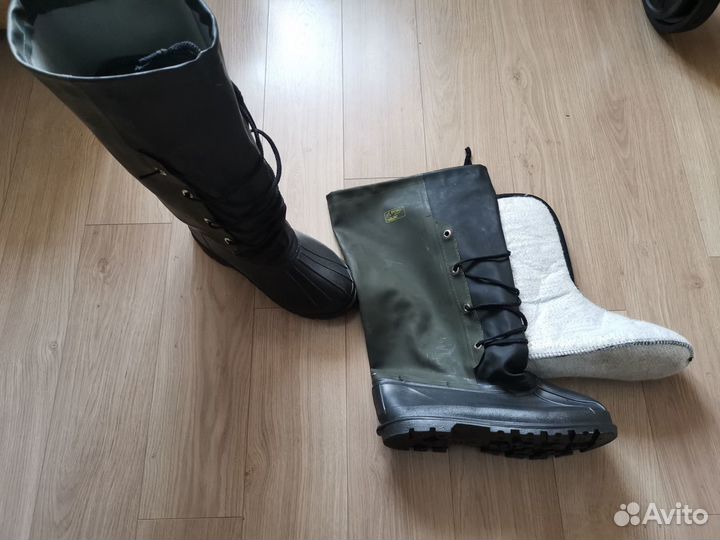 Сапоги для зимней рыбалки