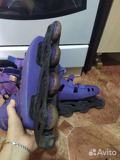 Ролики 38.5 отдам за шоколадку