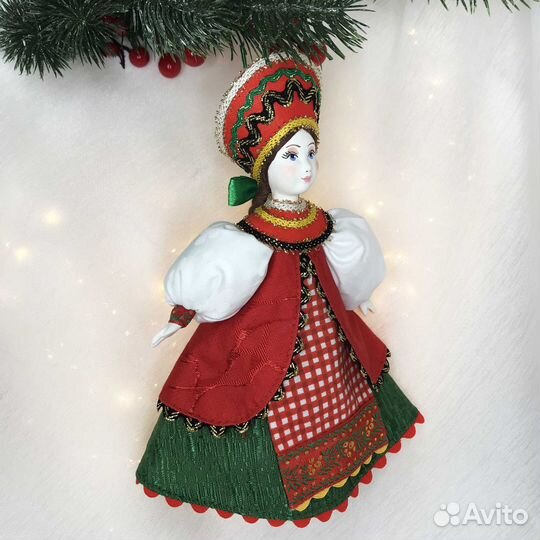Елочная игрушка ручной работы 