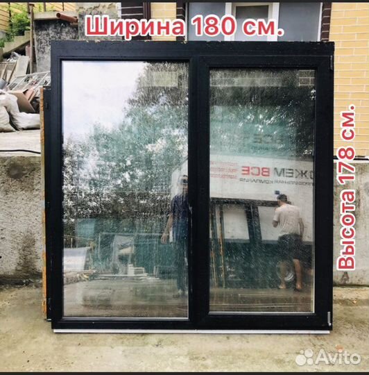 Окна пластиковые Рехау (Германия) Графит