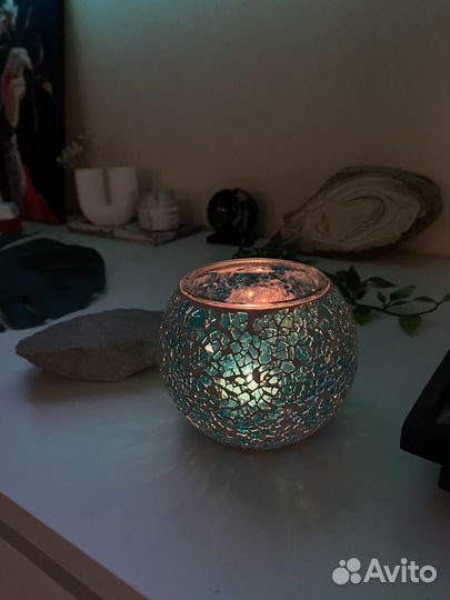 Подсвечник стекло