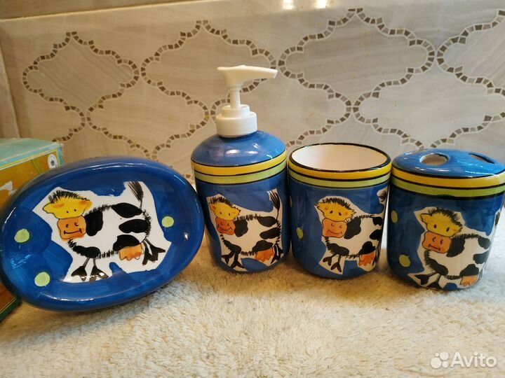 Набор для ванной 4 предмета