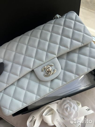 Сумка Chanel 2.55 grey violet