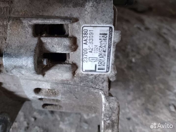 Генератор subaru forester