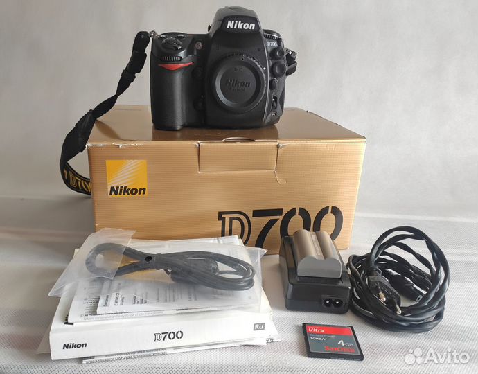 Nikon d700 body