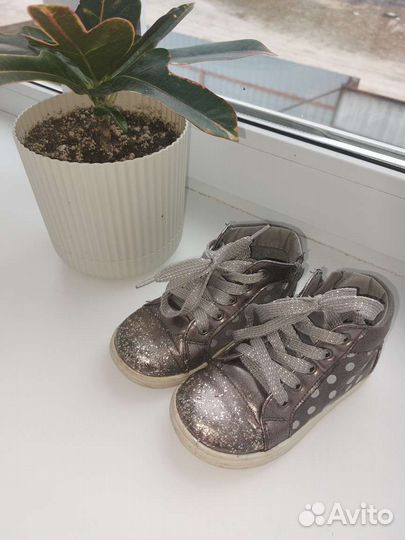 Кеды полуботинки для девочки