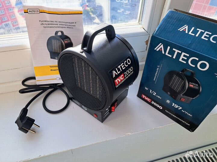 Тепловентилятор электрический TVC 2000 alteco