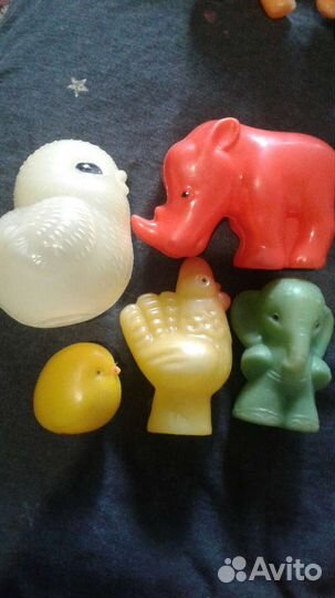 Игрушки пластмасс