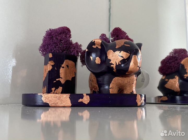 Декор. Стабилизированный мох. Вечное растение