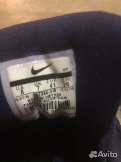 Кроссовки Nike оригнал, размер 40