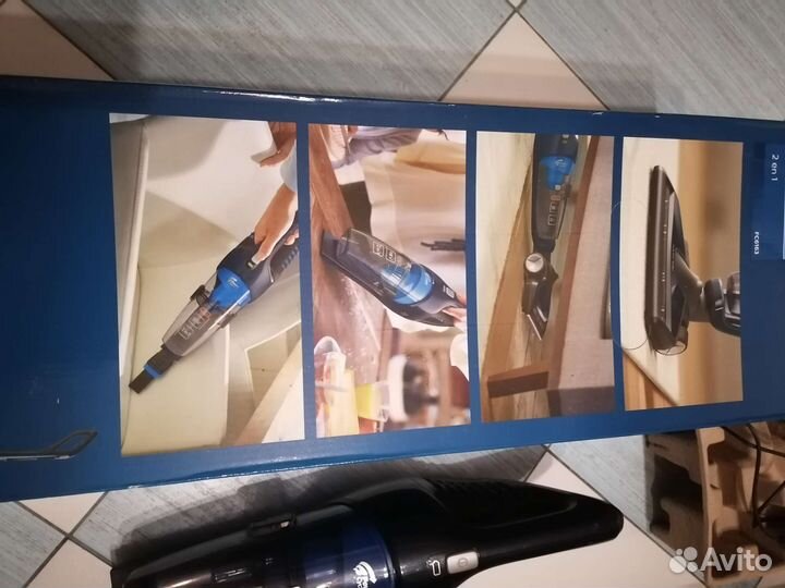 Аккумуляторный пылесос Philips Power Pro DUO